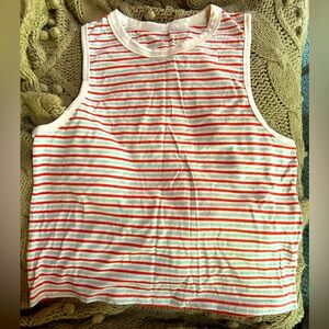 Madewell L Striped Tank Short Large